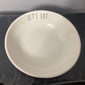 Rae Dunn let’s eat bowl. Htf